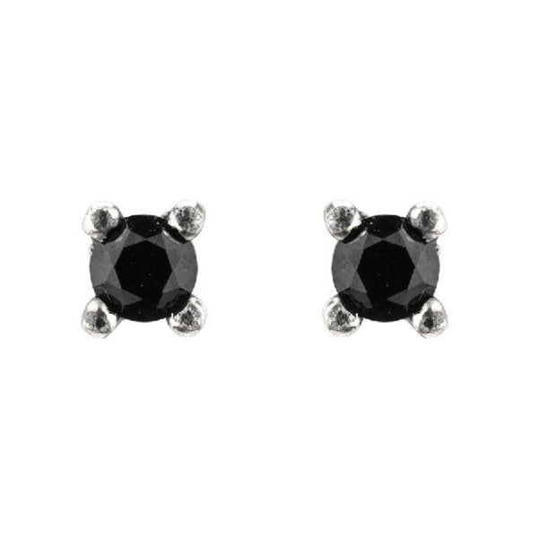 SPINEL BUTTON EARRING (Stock)