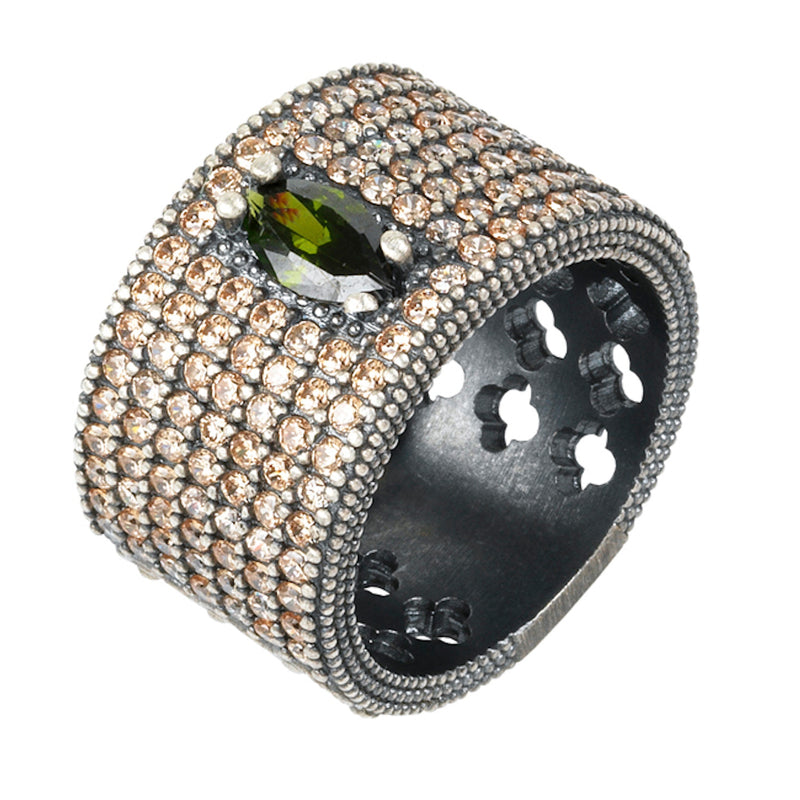 Bague Crâne Maxi Spinelle