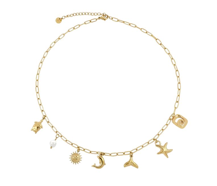 Collar Acero Charms Marinos