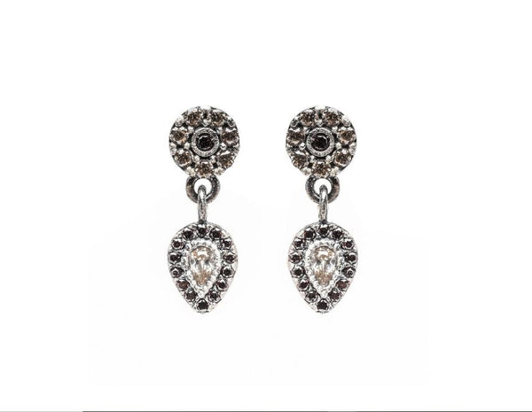 CZ TEAR EARRINGS (Delivery 7-15 days)