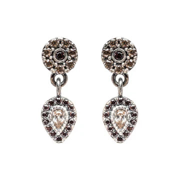 CZ TEAR EARRINGS (Delivery 7-15 days)