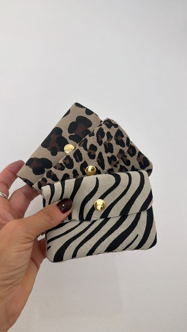 LEOPARD PURSE