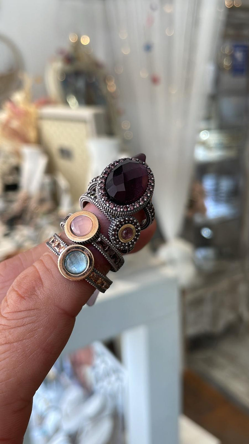 Bague Crâne Maxi Spinelle