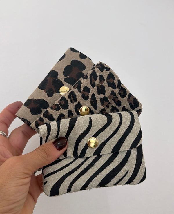 LEOPARD PURSE