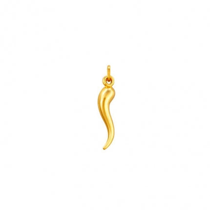 Colgante Guindilla Suerte Chili Pepper Oro 18 quilates