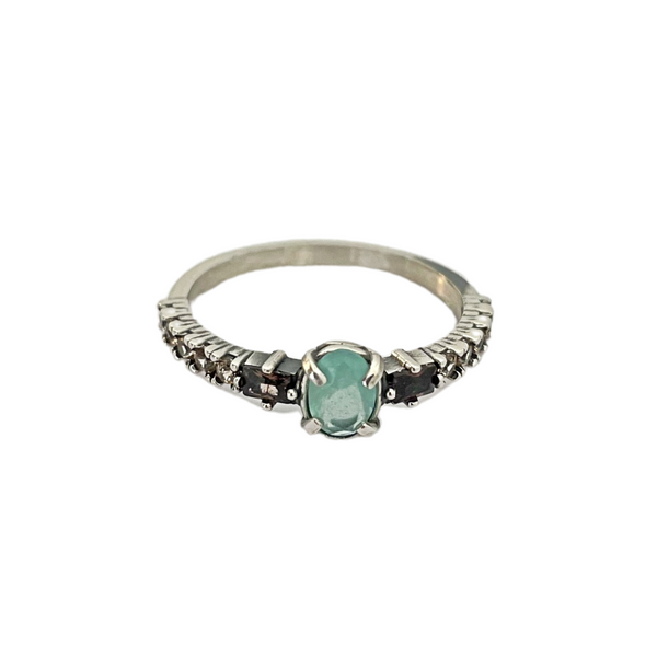 OVAL CHALCEDONY RING (Delivery 7-15 days)