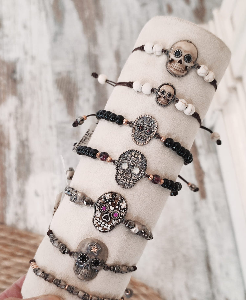 Pulsera Calavera Resina Maxi (Entrega 7-15 días)