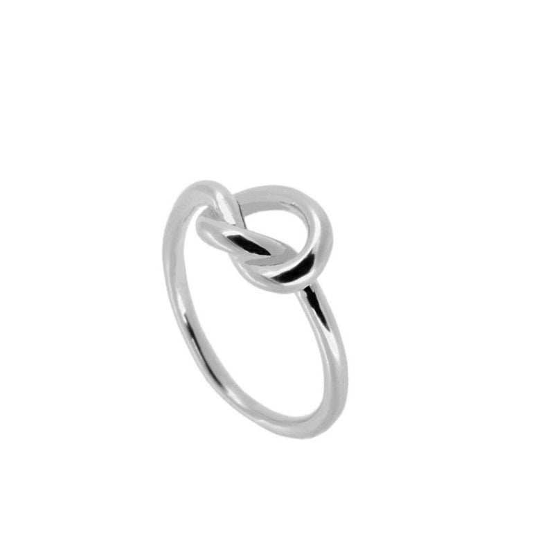 STERLING SILVER KNOT RING