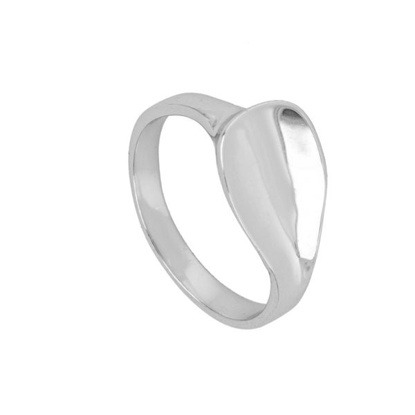 ABSTRACT STERLING SILVER RING