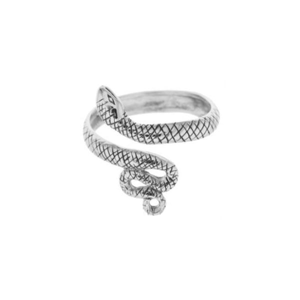 Andy Silver Snake Ring