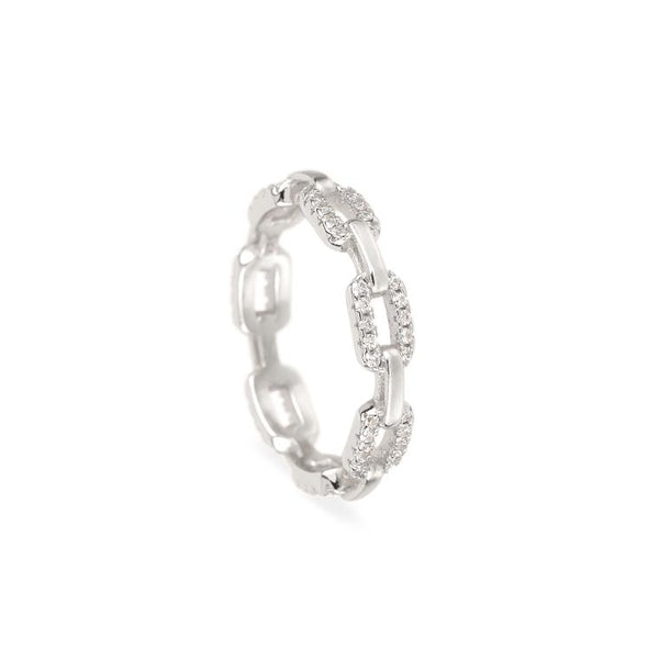 Link Ring with Zirconia
