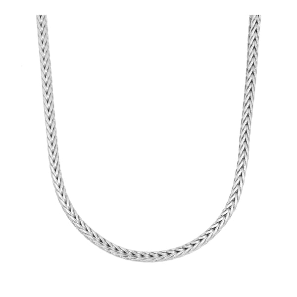 SILVER SPIKE NECKLACE