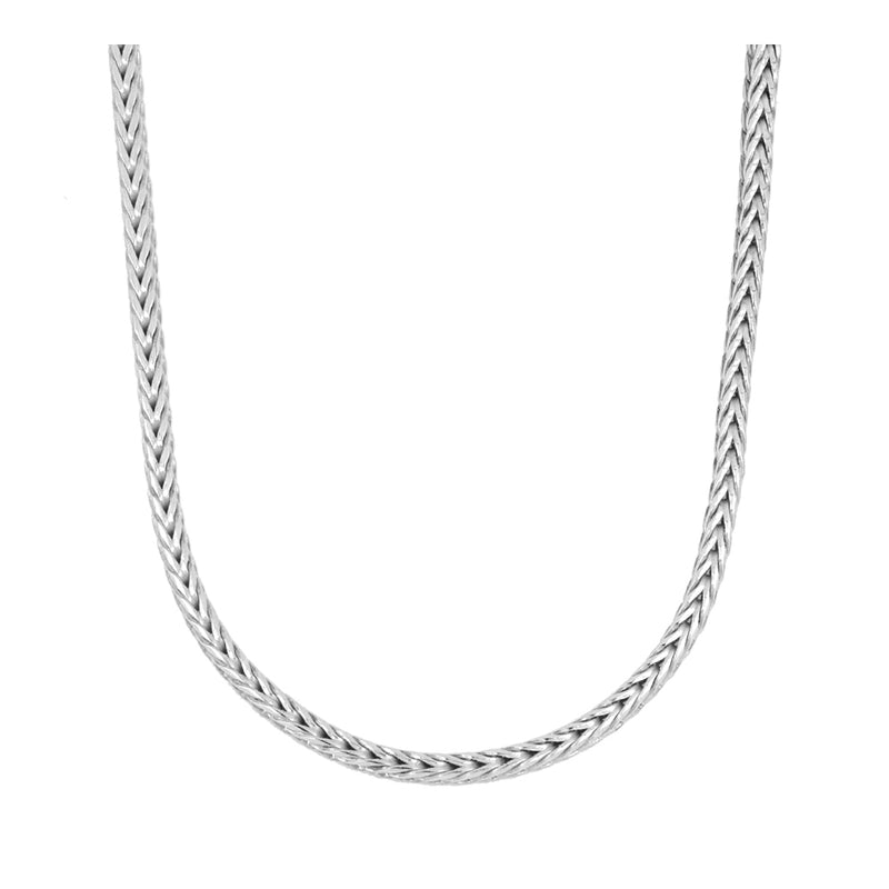 SILVER SPIKE NECKLACE