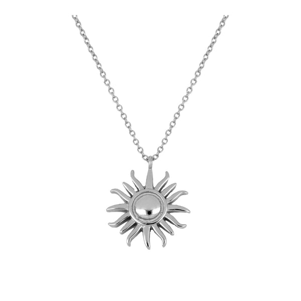 STERLING SILVER SUN NECKLACE