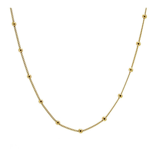 GOLD PLATED BALL CHAIN
