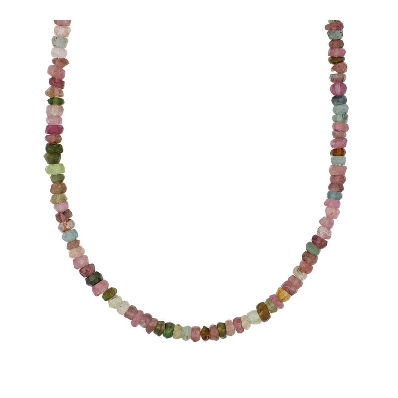 Gold/Silver Tourmaline Necklace