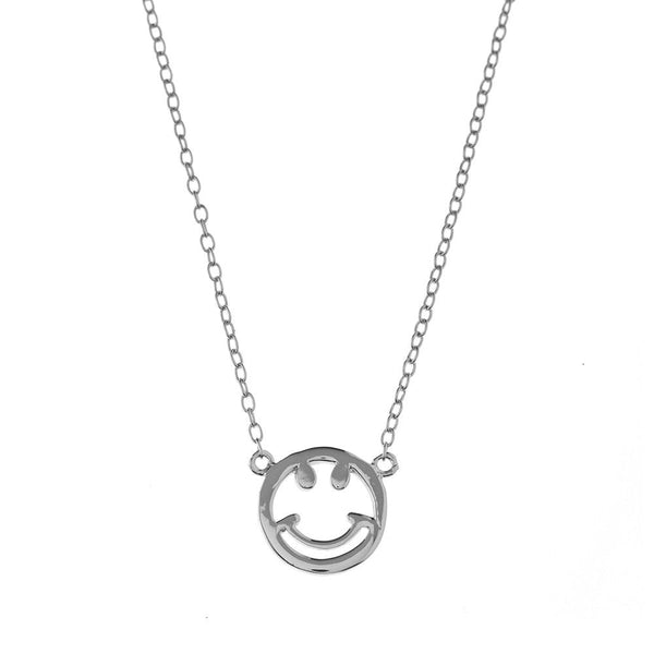 Smile Necklace in Sterling Silver